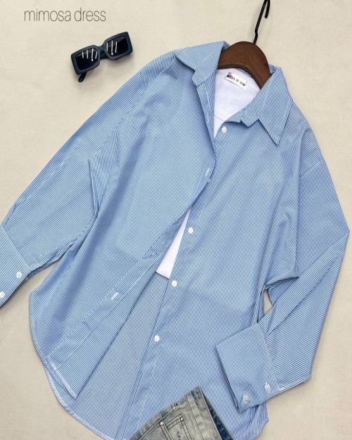  شومیز راه راه ترند 