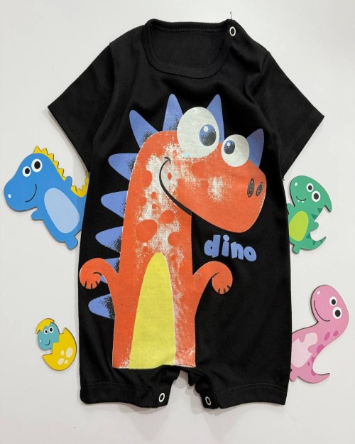  رامپر طرح دایناسور مشکی مشخصات