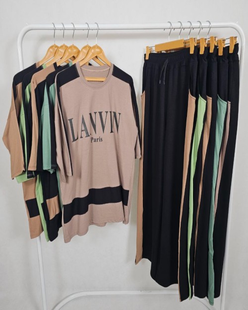  ست تیشرت لانگ شلوار بگ Lanvin 