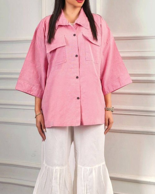  شومیز دو جیب 