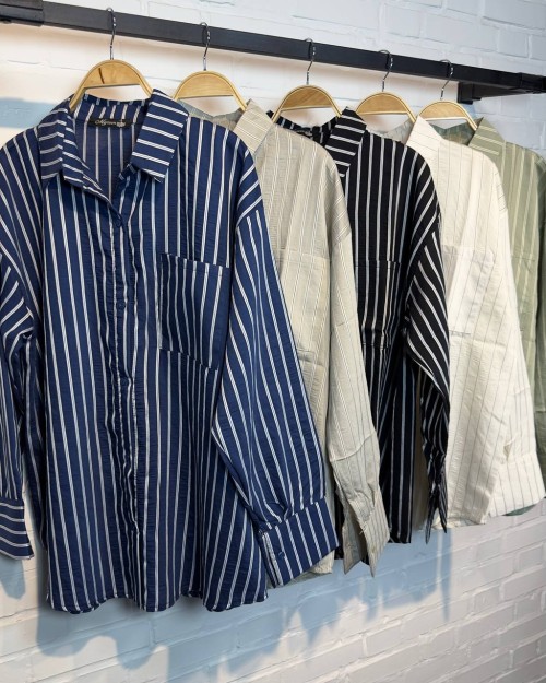  شومیز راه راه 