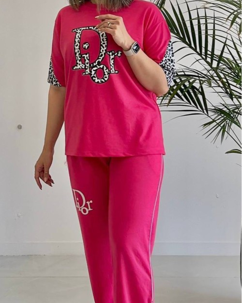  ست تیشرت و شلوار کد 10823 