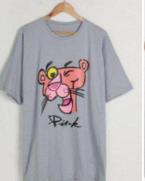  تیشرت پلنگ صورتی 