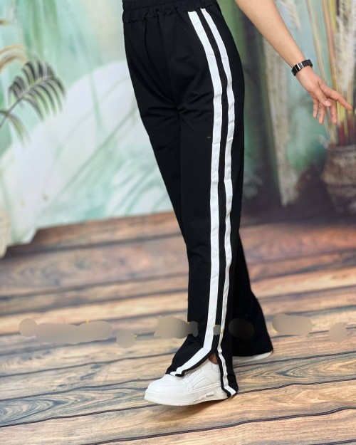  ‌  شلوار دو نوار پایین چاکدار مشخصات