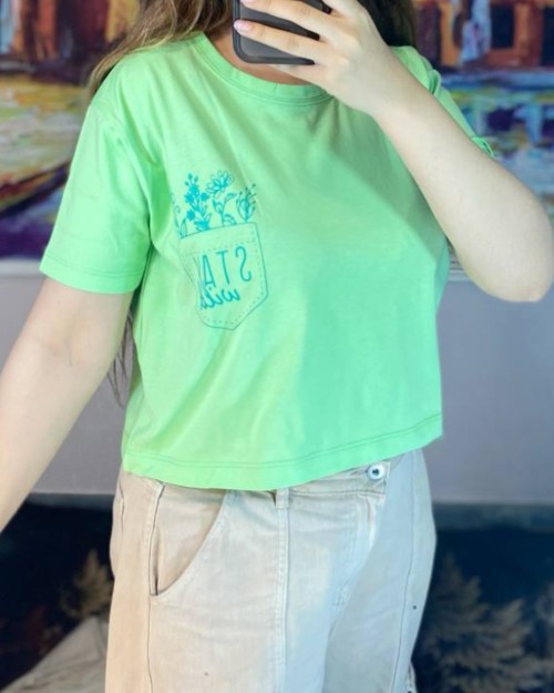  کراپ دخترانه 