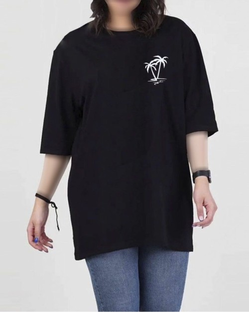  تیشرت لانگ نخ پنبه 