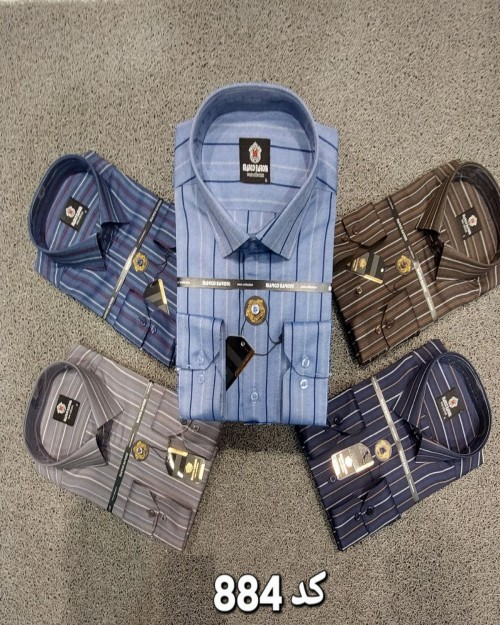  پیراهن آستین بلند مردانه کد 884 