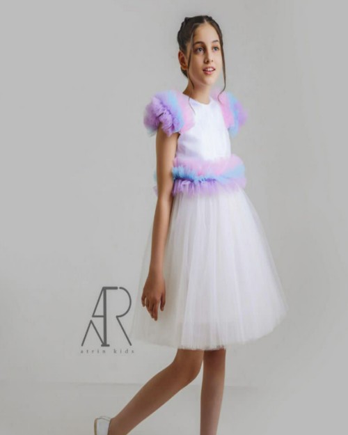  پیراهن مجلسی دخترانه مدل هلنا یونیکور مشخصات