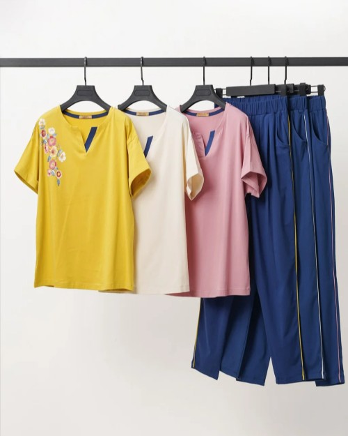  تیشرت و شلوارخانگی زنانه و دخترانه كد 357 