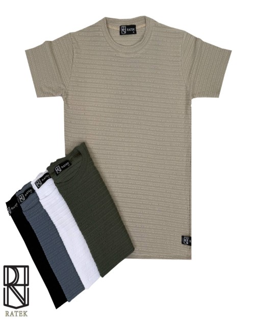  تیشرت پارچه مراکشی طرح بافکو درجه یک 