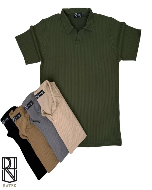  تیشرت نیم یقه مراکشی کبریتی درجه یک بسیار پرفروش 