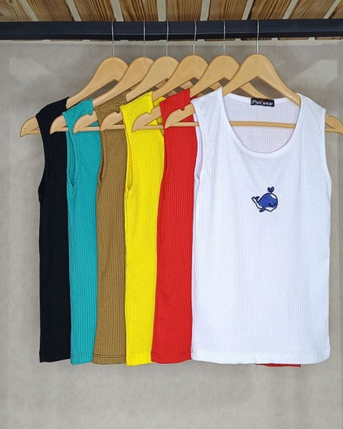  نام کالا :#تاپ_فانریپ_پیش_گلدوزی_نهنگ 7663 